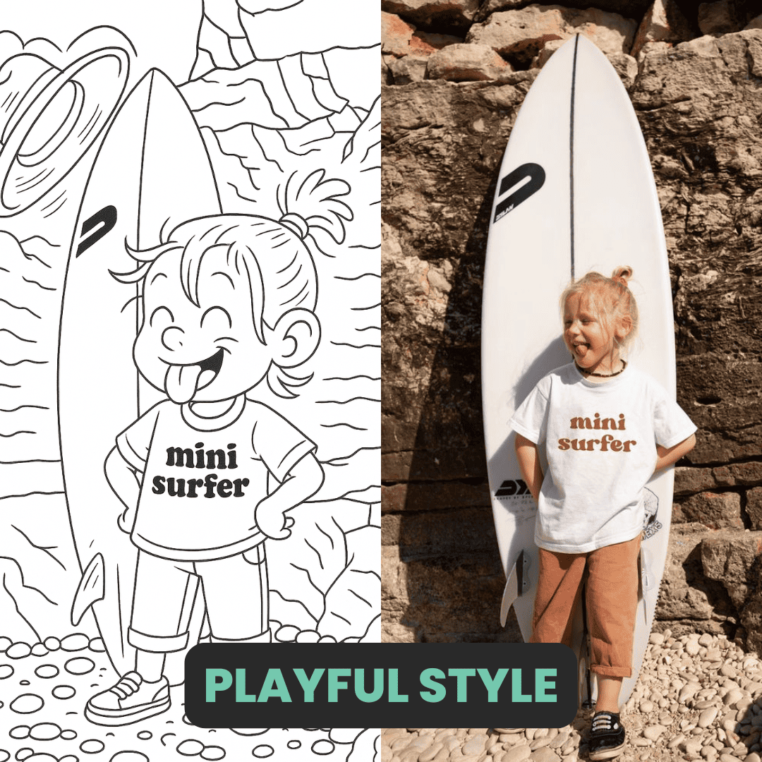 Photo to Coloring Book