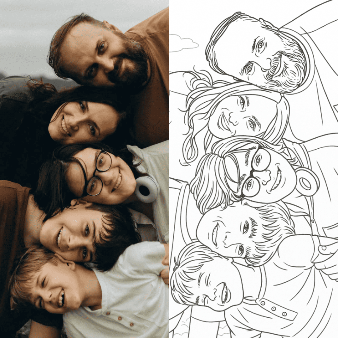 Photo to Coloring Book
