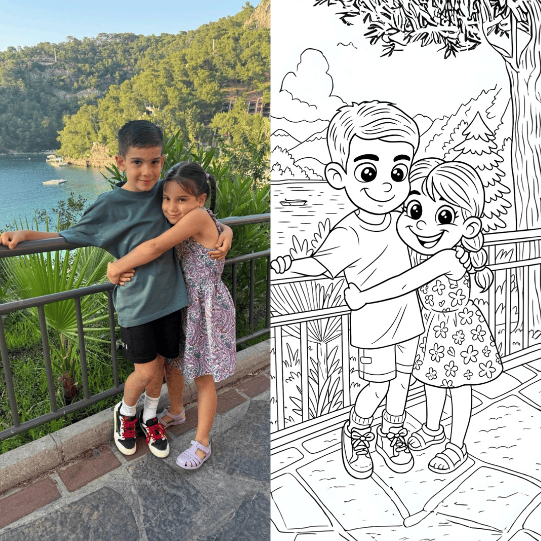 Photo to Coloring Book